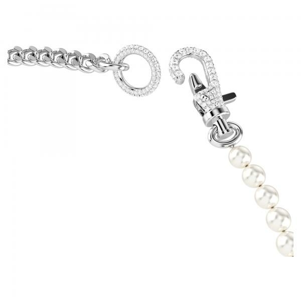 Swarovski Dextera pávé kapcsos nyaklánc kristálygyönggyel 5689634
