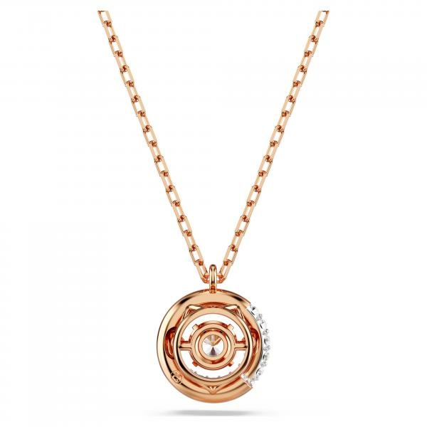 Swarovski Dextera rozé kör alakú nyaklánc kristályokkal 5692257