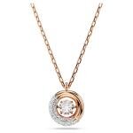 Swarovski Dextera rozé kör alakú nyaklánc kristályokkal 5692257