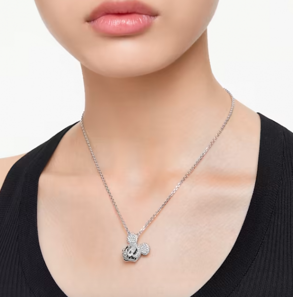 Swarovski Disney Mickey Mouse medál ezüst színű láncon 5669116