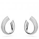 Swarovski Exist ezüst színű fülbevaló kristályokkal 5637563