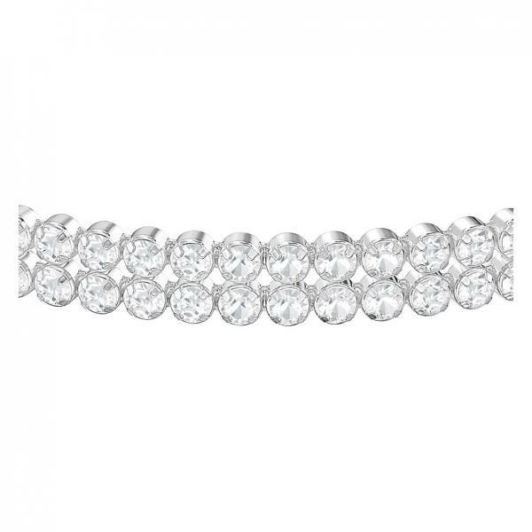 Swarovski Ezüst színű dupla karkötő swarovski krstályokkal 5221397