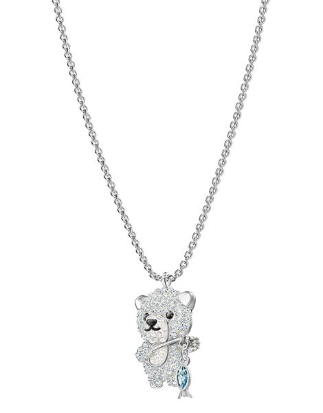 Swarovski Ezüst színű macis nyaklánc 5488193
