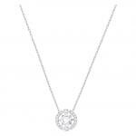 Swarovski Ezüst színű nyaklánc mozgó swarovski kristállyal 5286137