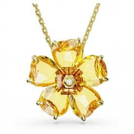 Swarovski Florere arany színű nyaklánc sárga virág kristály medállal 5650570