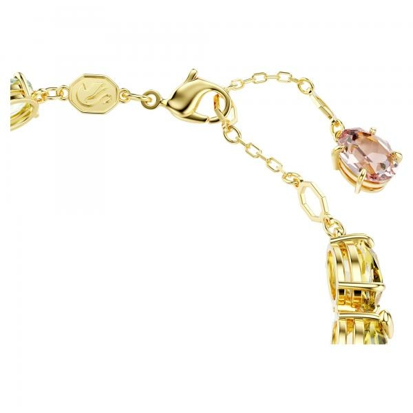 Swarovski Gema tenisz karkötő színes kristályokkal 5705808