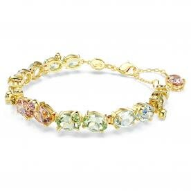 Swarovski Gema tenisz karkötő színes kristályokkal 5705808