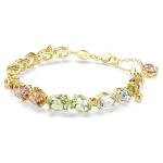 Swarovski Gema tenisz karkötő színes kristályokkal 5705808