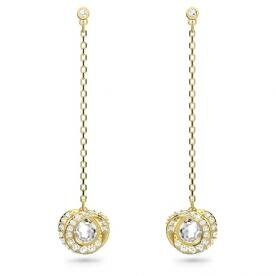 Swarovski Generation arany színű függő fülbevaló 5636514
