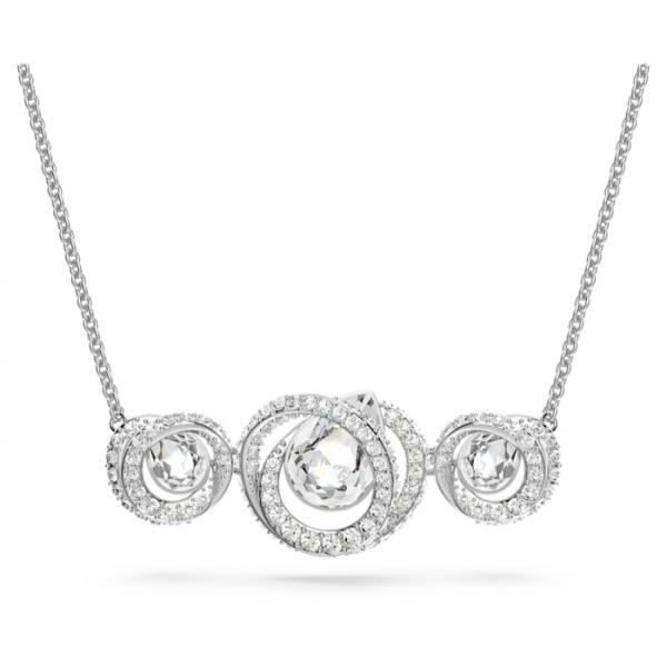 Swarovski Generation tripla ezüst színű nyaklánc 5636587
