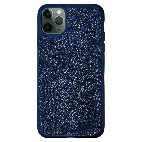 Swarovski Glam rock iphone 12 és 12 pro kék tok swarovski kristályokkal 5599181