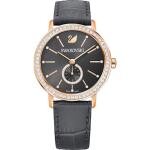 Swarovski Graceful Lady rozé szürke bőr szíjas óra 5295389