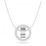 Swarovski Hollow ezüst színű nyaklánc kristályokkal 5636501