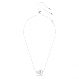 Swarovski Hollow kisebb ezüst színű nyaklánc kristályokkal 5636497