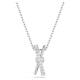 Swarovski Hyperbola ezüst színű nyaklánc 5689723
