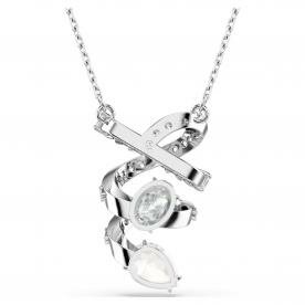 Swarovski Hyperbola ezüst színű nyaklánc áttetsző kristályokkal 5698547