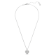 Swarovski Hyperbola ezüst színű nyaklánc szív medállal 5684386