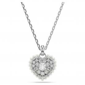 Swarovski Hyperbola ezüst színű nyaklánc szív medállal 5684386