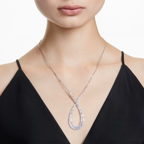 Swarovski Hyperbola ezüst színű végtelen nyaklánc 5679438