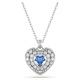 Swarovski Hyperbola nyaklánc kék kristállyal  5680403