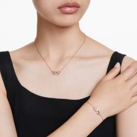 Swarovski Hyperbola rozé karkötő és nyaklánc szett 5682483