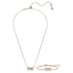 Swarovski Hyperbola rozé karkötő és nyaklánc szett 5682483