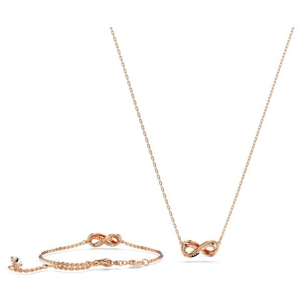 Swarovski Hyperbola rozé karkötő és nyaklánc szett 5682483