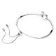 Swarovski Iconic kék hattyús ezüst színű karkötő 5660595