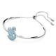 Swarovski Iconic kék hattyús ezüst színű karkötő 5660595