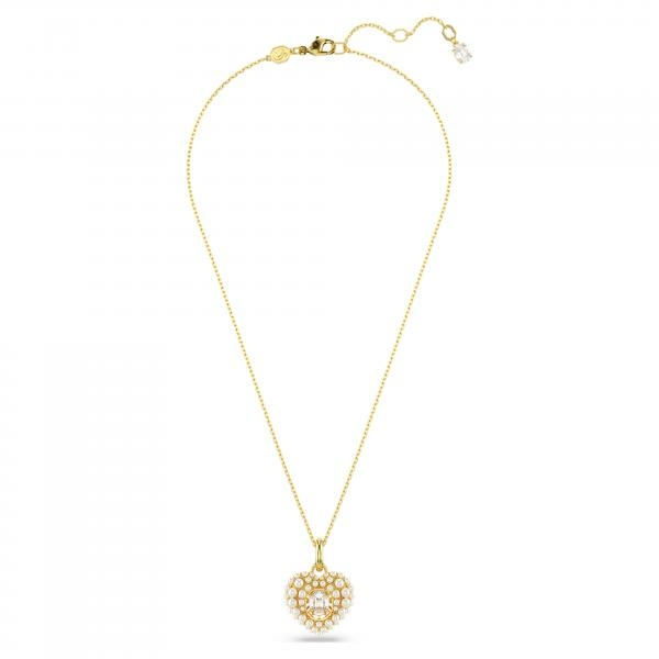 Swarovski Idyllia arany színű nyaklánc szív medállal 5680399