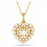 Swarovski Idyllia arany színű nyaklánc szív medállal 5680399