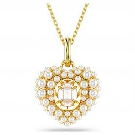 Swarovski Idyllia arany színű nyaklánc szív medállal 5680399