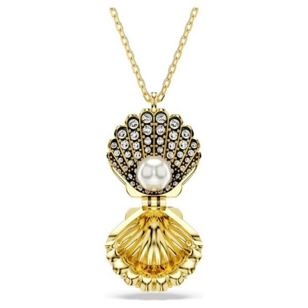 Swarovski Idyllia arany színű nyitható kagylós nyaklánc 5683966