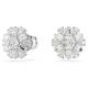 Swarovski Idyllia ezüst színű hópehely bedugós fülbevaló 5691483