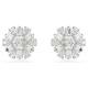 Swarovski Idyllia ezüst színű hópehely bedugós fülbevaló 5691483