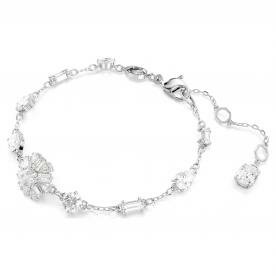Swarovski Idyllia ezüst színű karkötő hópehely dísszel 5691485