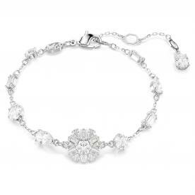 Swarovski Idyllia ezüst színű karkötő hópehely dísszel 5691485