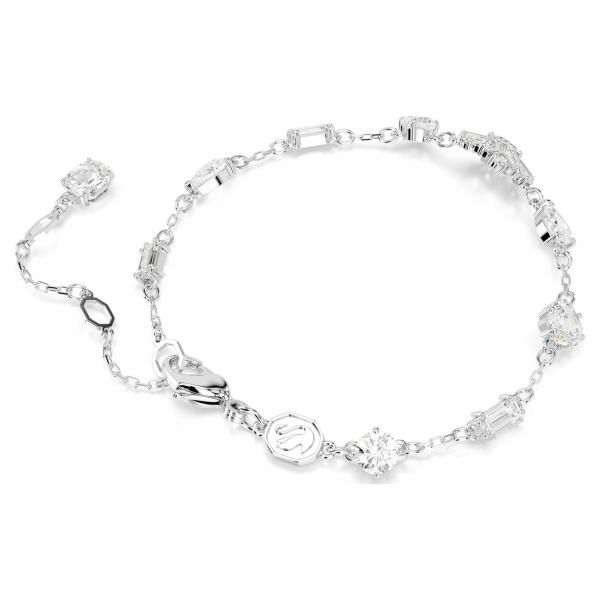 Swarovski Idyllia ezüst színű karkötő hópehely dísszel 5691485