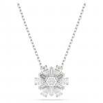 Swarovski Idyllia ezüst színű nyaklánc hópehely medállal 5691484