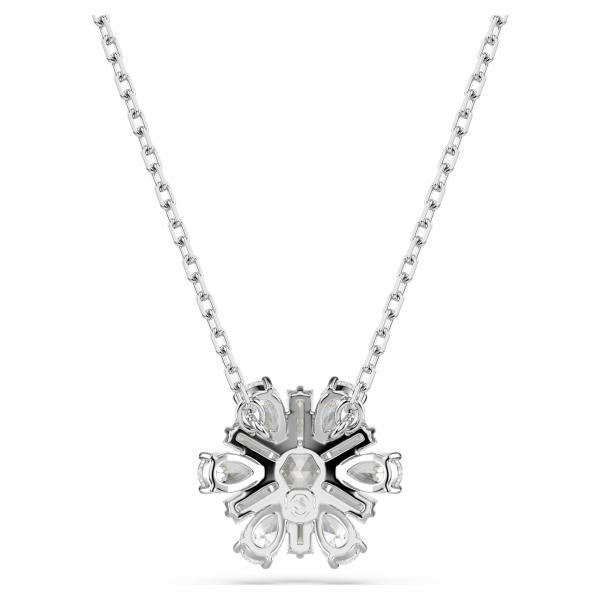 Swarovski Idyllia ezüst színű nyaklánc hópehely medállal 5691484