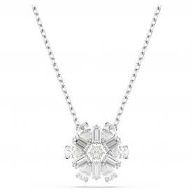 Swarovski Idyllia ezüst színű nyaklánc hópehely medállal 5691484