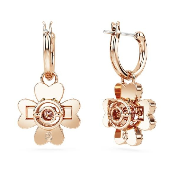 Swarovski Idyllia lóhere alakú rozé színű függő fülbevaló 5674212