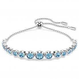 Swarovski Imber állítható karkötő kék kristályokkal 5719282