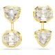 Swarovski Imber arany színű aszimmetrikus fülbevaló 5705461
