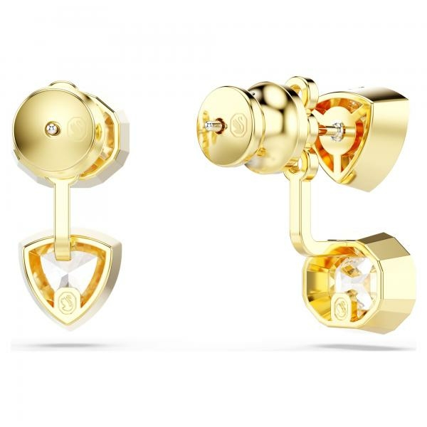 Swarovski Imber arany színű aszimmetrikus fülbevaló 5705461