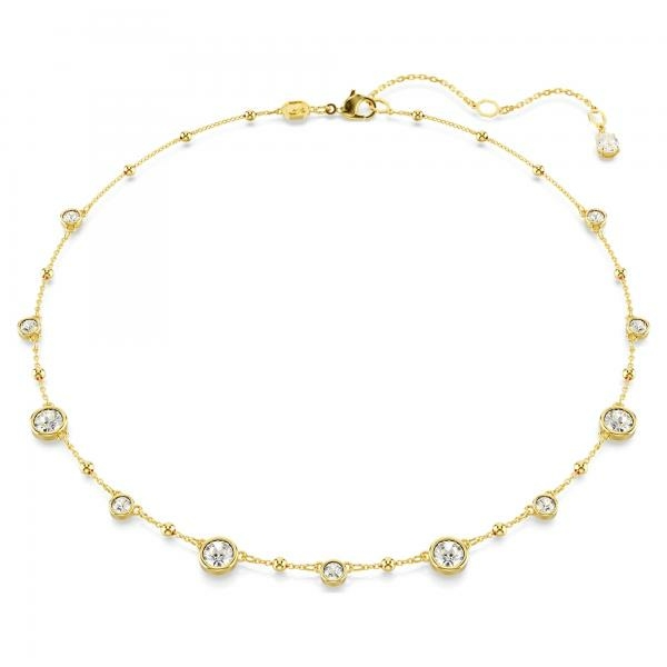 Swarovski Imber arany színű nyaklánc áttetsző kristályokkal 5680090