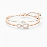 Swarovski Infinity rozé karperec swarovski kristállyal 5518871