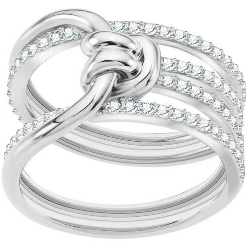 Swarovski Lifelong ezüst színű gyűrű 