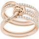 Swarovski Lifelong rozé ezüst színű gyűrű 