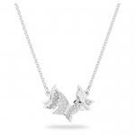 Swarovski Lilia ezüst színű pillangós nyaklánc 5636421